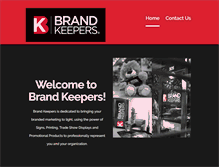 Tablet Screenshot of brandkeepers.com